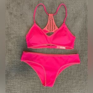 Victoria Secret Swimsuit in Neon Pink